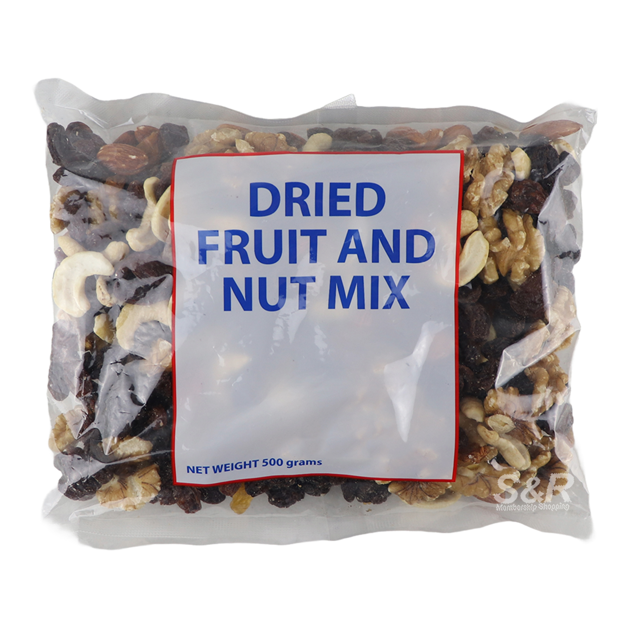 S&R Dried Fruit and Nut Mix 500g S&R Dried Fruit and Nut Mix 500g